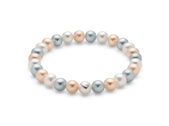 Bracciale Miluna Donna Giochi di perle in Argento Perla PBR1671 - PBR1671